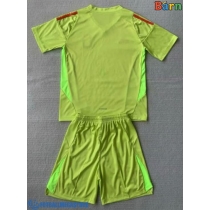 Fotballdrakt Barn Argentina Keeper Bortedraktsett Copa America 2024 Kortermet (+ Korte bukser)